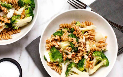 Fusilli with Broccoli & Walnuts